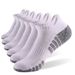 3pairs Thickened Towel Bottom Running Mesh Boat Non-slip Breathable Sports Low Cut Men's Socks Women's Socks_desvips.com