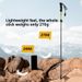 Hiking Folding Outdoor Climbing Gear Stick Walking Cane_desvips.com
