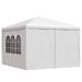 Party Tent - Anthracite, Blue, Green, White - UV- And Water-Resistant Polyethylene With Steel Frame - Ideal For Outdoor Gatherings - Easy Assembly_desvips.com