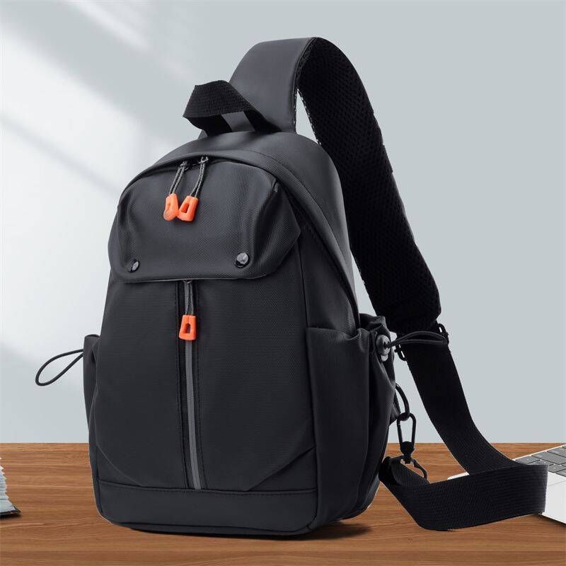 2026 Men's Casual New Chest Multifunctional Large Capacity Single Shoulder Fashion Backpack Crossbody Bag Waterproof_desvips.com