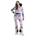001 New Women's Ski One-Piece Slim Fit Snow Jacket And Pants Outdoor Niche Waterproof Warm Snowboarding Suit_desvips.com