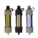 Outdoor Survival Drinking Sewage Filter Portable Emergency Hiking Camping Water Purifier Tube_desvips.com