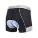 NOKO-ARSUXEO Men's Cycling Underwear Cycling Clothes Flat-angle Mesh Breathable Quick-drying Thickened Shock-absorbing Silicone Cushion 002C_desvips.com