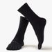 5 Pairs/lot Cotton Men's Sports Split Toe Absorb Sweat Prevent Odor Autumn Towel Base Terry Long Tube Five Finger Socks_desvips.com