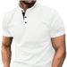 Summer New Quick Sell With Zipper Pocket For Men's Sports Polo Shirt_desvips.com