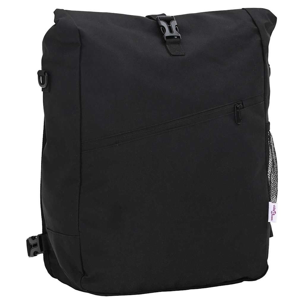 Modern Bicycle Bag - Stylish & Functional Weatherproof Polyester Pouch With Ample Storage - Gray/Black - 33 X 16 X 48 Cm_desvips.com