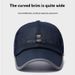 Men's New Summer Outdoor Extended Brim Sunshade Mesh Unisex Baseball Cap Breathable Duckbill Hat_desvips.com