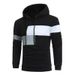 Men's Clothing autumn and winter men's fashion color matching sweatsh men's color matching hoodie hot sales_desvips.com