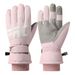Outdoor Baseball Softball Batting Suitable For Adults And Teenagers Winter Fleece-Lined Warm Cycling Ski Gloves_desvips.com