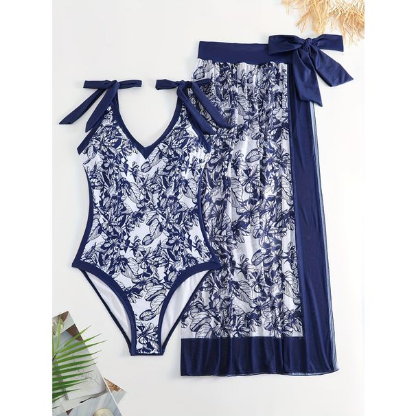 Women's Sexy One-Piece Swimsuit - Push-Up Underwire With Leaf Print (Vacation Beachwear Supportive & Stylish)_desvips.com