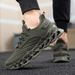 YRZL Sports Men Sneakers 2025 Breathable Mesh Running Lightweight Comfortable Walking Shoes Male Casual Outdoor Footwear_desvips.com