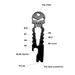 Skull Head Bottle Opener – Stainless Steel EDC Keychain Pendant, Portable Multi-Tool For Outdoor_desvips.com