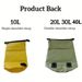 Swimming PVC Pack Dry Backpack For Women Men 10L 20L Waterproof Shoulder Kayak Trekking Drifting Rafting Surfing Boating_desvips.com