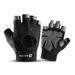 Sports Fitness Men And Women Weightlifting Breathable Non-Slip Silicone Half-Finger Cycling Gloves_desvips.com
