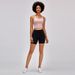 Women’s Clothing New High Waist Hip Lifting Tight Elastic Training Sports Hot Pants Women's Solid Color Nude Yoga Shorts_desvips.com