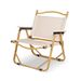 Outdoor Portable Folding Kermit Aluminum Alloy Camping Table Ultra-light Backrest Seat Camp Supplies Beach Chair_desvips.com