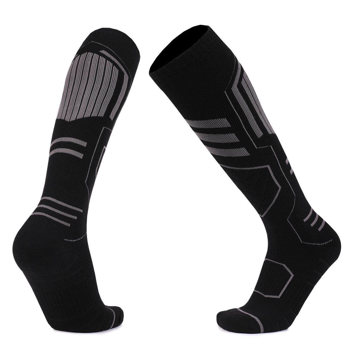 Merino Wool Winter Warm Sweat-Absorbing Men's High Tube Non-Slip Ski Thickened Towel Bottom Women's Socks_desvips.com