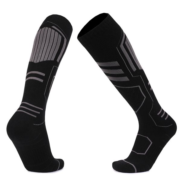 Merino Wool Winter Warm Sweat-Absorbing Men's High Tube Non-Slip Ski Thickened Towel Bottom Women's Socks_desvips.com