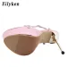 Eilyken Pink Sweet Ankle New Buckle Strap Women's Sandals PVC Quality Transparent Crystal Platform Summer Fashion High_desvips.com