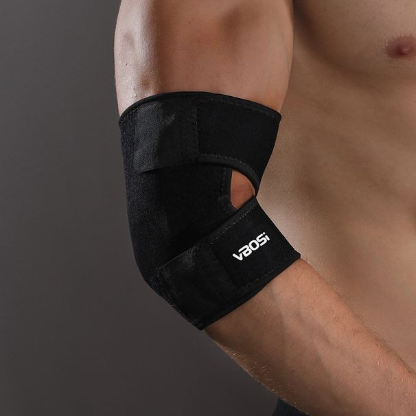 VBOSI Elbow Pads Outdoor Sports Compression Protective Gear Weightlifting Cycling Tennis Badminton Basketball In Stock_desvips.com