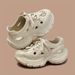 Women's Chunky Platform Sandals - EVA Material 5CM Height Increase Fashionable Outdoor Wear Breathable & Comfortable_desvips.com