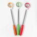 Golf Retriever Stainless Steel Telescopic Double Ring Head Picker Retractable Ball Pickup Rod_desvips.com