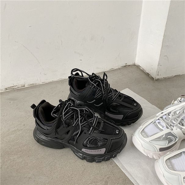 Dad's Men's Instagram Super Hot Harajuku Sports Korean Edition Casual Versatile Running Shoes Couple Trend_desvips.com