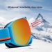 New Releases In December 3050 Colorful Coated Anti-Fog Mountaineering Outdoor Windproof Sand Snow Children's Ski Goggles_desvips.com