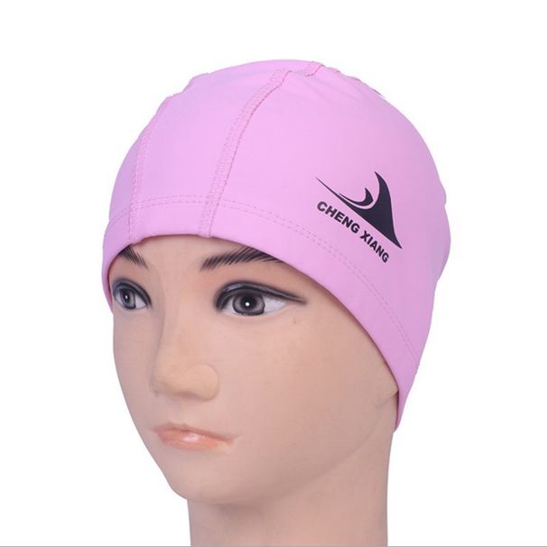 Direct From The Manufacturer: PU Waterproof Swim Cap, Solid Color, Unisex, With Thickened Edges, Suitable For Pools And_desvips.com