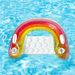Glitter U-ink Seat Floating Row Inflatable Water Thickened Rainbow Ride Recliner And Hammock Sofa_desvips.com