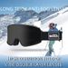 Jet Snow Ski Snowboard Skate Goggles Men Womens Over Glasses OTG Helmet Eyewear_desvips.com