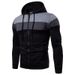 Men's Casual Three-Piece Autumn Winter Fleece Warm Zipper Hoodie Sports Sweatshirt_desvips.com