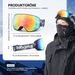 ROCKBROS Ski Goggles Snow Goggles Kids/Adults Antifog Snowboard Goggles_desvips.com