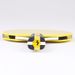 REGAI Yellow Table Tennis Double-Sided Rubber Adult Student Training Ping Pong Long Handle Horizontal Racket_desvips.com