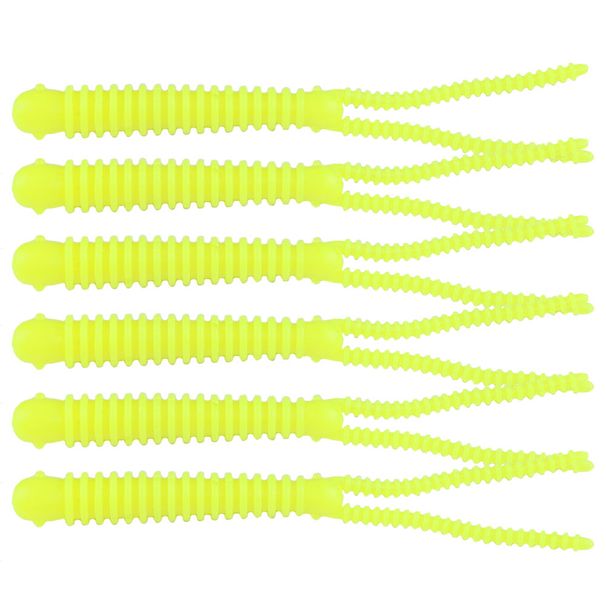 6PCS 10cm 3g Soft Silicone Fishing Lure Minnow Saltwater Freshwater Worms Wobblers Walleye Artificial Bait Bass Tackle Jigs_desvips.com
