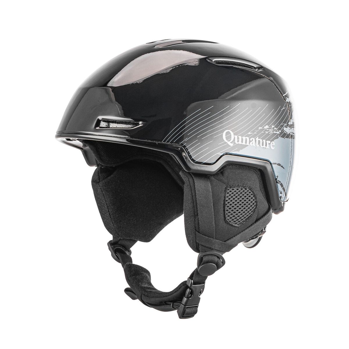 Qunature Snowboard/ski Helmet With Earmuffs Snowboard Helmet For Men And Women 54-61cm_desvips.com