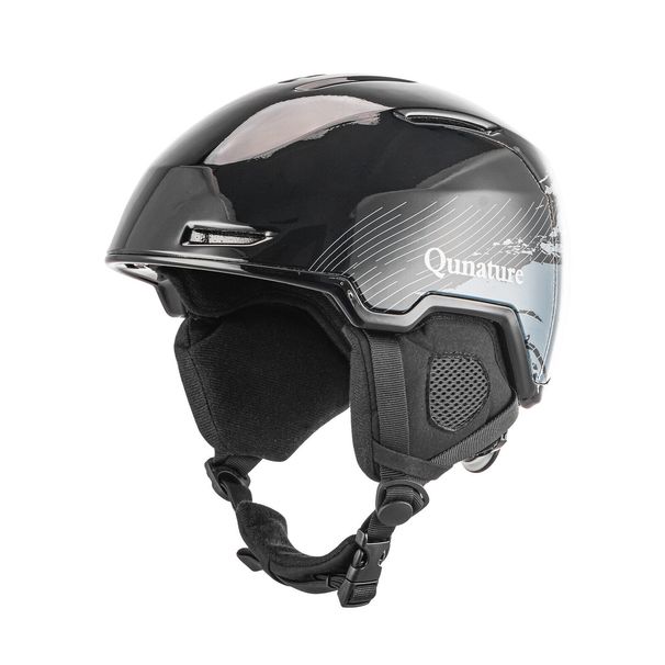 Qunature Snowboard/ski Helmet With Earmuffs Snowboard Helmet For Men And Women 54-61cm_desvips.com