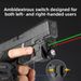 1077 Metal Dual-Color Laser Sight Flash High Precision Lower Mount Glock G17 Infrared Flashlight_desvips.com