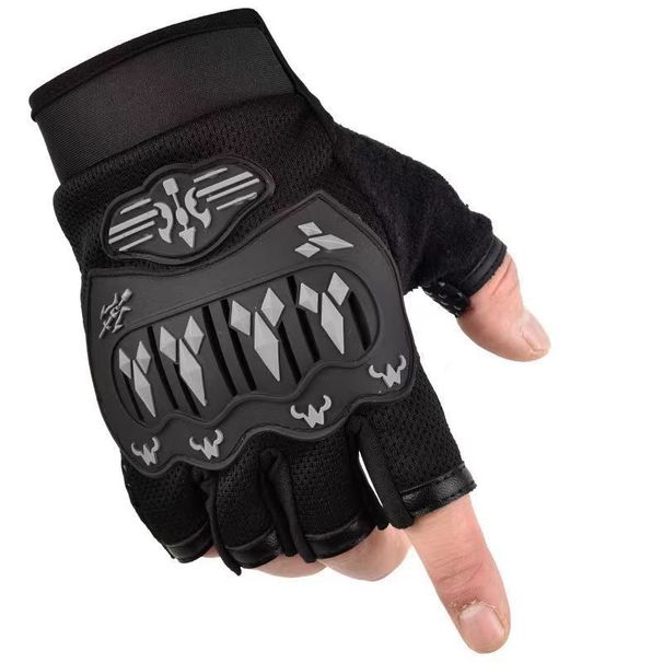 Half-finger Tactical Cycling Sports Gloves, Non-slip, Wear-resistant, Protective, For Outdoor Mountaineering, Rock Climbing, Cycling, And Fitness_desvips.com
