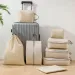 Set/6 Pcs Compessible Packing Tavel Stoage Bag Cubes Watepoof Suitcase Nylon Potable With Handbag Luggage_desvips.com