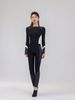 Swimsuit For Female Students, Conservative Tummy-Covering One-Piece, Slimming, Sun-Protective, Quick-Drying, Surfing,_desvips.com