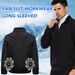 Smart Air Conditioned Jacket With Four Hole Fan Clothing Men's Outdoor Fishing Sun Uniform Labor Protection Workwear_desvips.com