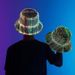 Colorful Glowing Fisherman Hat, A Must-have Fashion Item For Night Parties, An Eye-catching Magic Tool_desvips.com