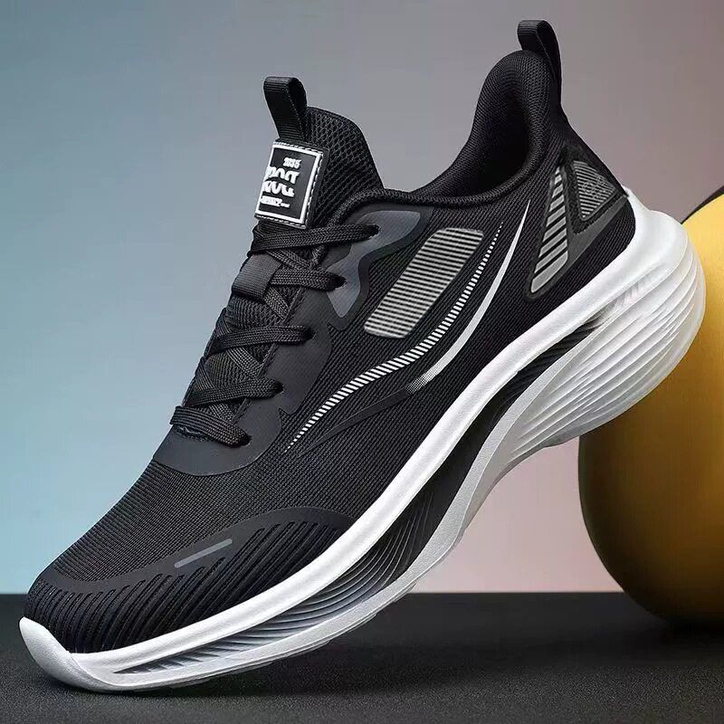 Sport Fashion Platform Sneakers Spring Summer Flats Running For Men Casual Shoes Mesh Jogging Tennis Brands_desvips.com