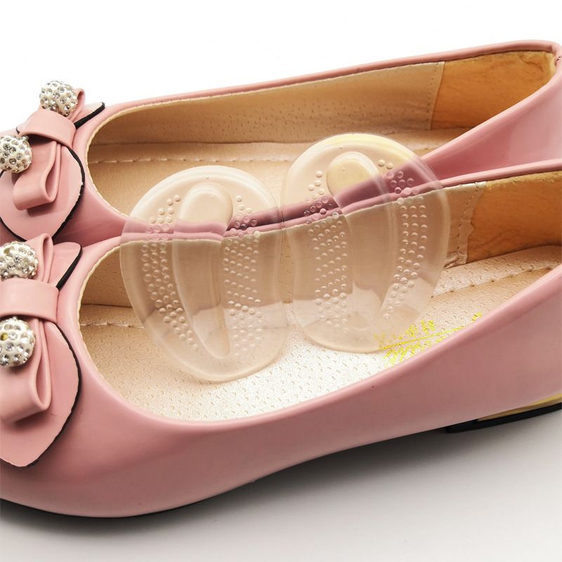 RenMou Silicone Ultra Soft Transparent Forefoot Thickened Shock Absorption, Pain Prevention, Breathable, Adjustable Size Sole Exclusive Supply_desvips.com