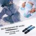 Outdoor Sports Thickened Hiking For Men Women, Towel Bottom Sweat-Absorbing Long Tube Socks, Odor-Resistant And Warm_desvips.com