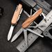 Multifunctional Swiss Army - Outdoor Multi-Purpose Wooden Handle Pocket | Creative Souvenir & Small Folding Knife_desvips.com