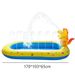 Inflatable Dinosaur Fountain Children's Water Slide Pool Paddling Pool Sprinkler Pad Game Pool Toys_desvips.com