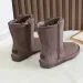 CE Designer Free Shipping Oxhide Affordable Winter Anti Slip Snow Boots With Thick Plush Cotton Shoes Sleek Plain_desvips.com