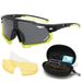 Large frame polarizing sunglasses set Color-changing glasses Men's sunglasses Women's Cycling glasses Outdoor_desvips.com
